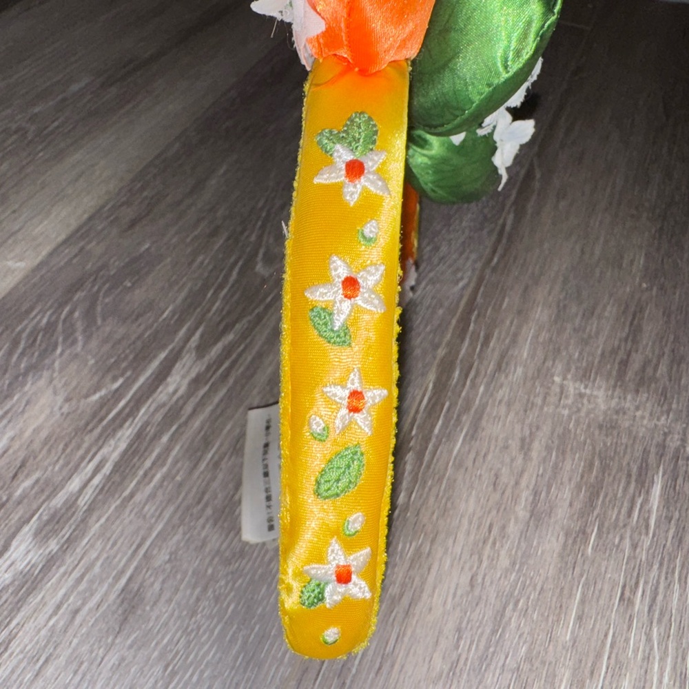 Disney Epcot Flower and Garden Festival Orange Bird Ears Headband - Picture 8 of 10
